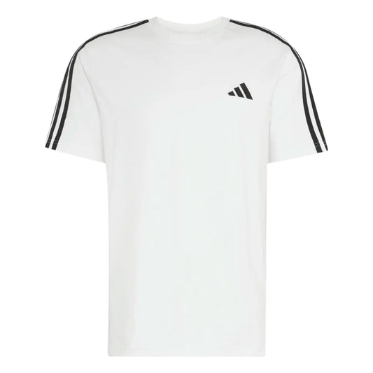 ADIDAS Essentials 3-Stripes Single Jersey - White/Black KY4116