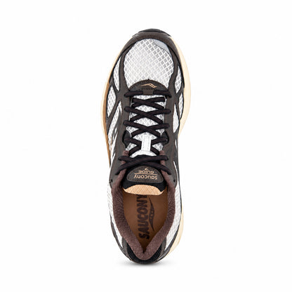 Saucony ProGrid Guide 7 – Scarpe running unisex Quartz/Torte in ecopelle e mesh – S101493-1008