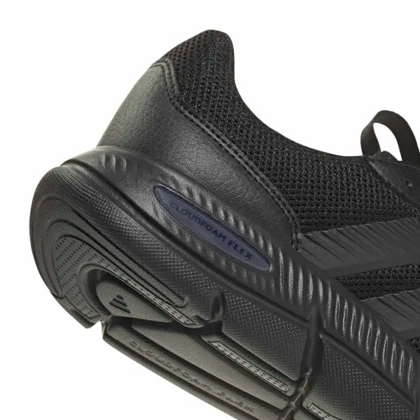 Adidas Cloudfoam Flex Laces HQ4855 – Nero/Grigio, scarpe uomo in mesh, modello corsa con lacci per completare il tuo abbigliamento e lo stile sportivo