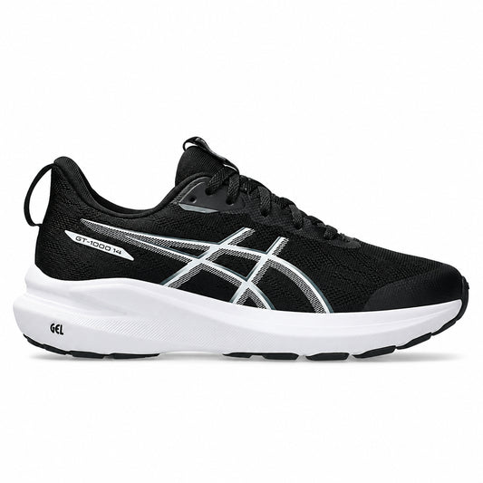 Asics Scarpe da Running Bambino Asics GT-1000 14 GS (1014A382-002) – Black/Steel Grey 1014A382-002