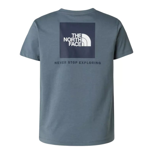 THE NORTH FACE TEEN BOX NSE REGULAR SS TEE GRANITE GREY NF0A8EFN0U31