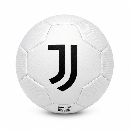 Juventus FC Pallone Ufficiale 23075 JUVPAL17 – Bianco/Nero, palla da calcio in PVC, unisex, idea regalo per tifosi bianconeri e appassionati di calcio