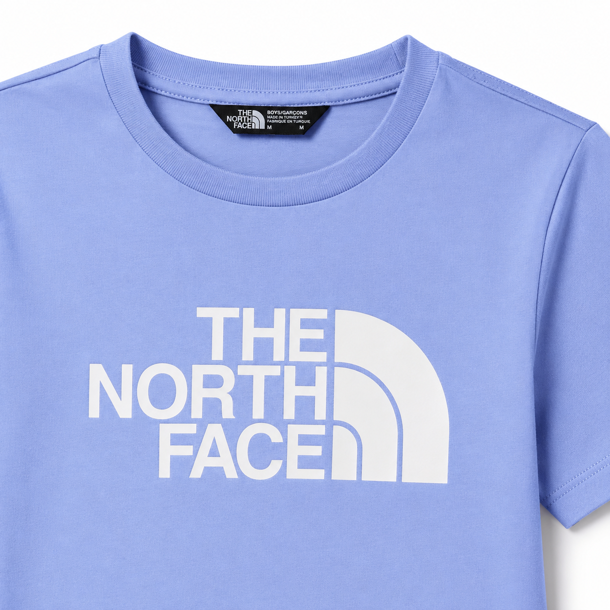 The North Face Teen Easy SS Tee Periwinkle Glow