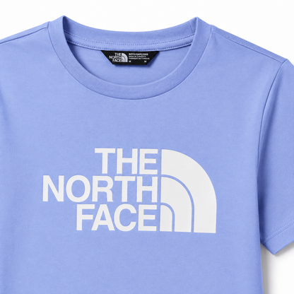 The North Face Teen Easy SS Tee Periwinkle Glow