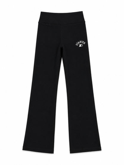 Starter Pantapalazzo 41303 ST | Pantalazzo Donna Gamba Ampia | Nero