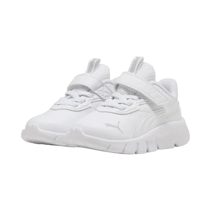PUMA FlexFocus Modern 312646-01 – Bianco | Sneakers unisex junior in mesh, scarpe per outfit casual dal look sportivo e per il tempo libero quotidiano