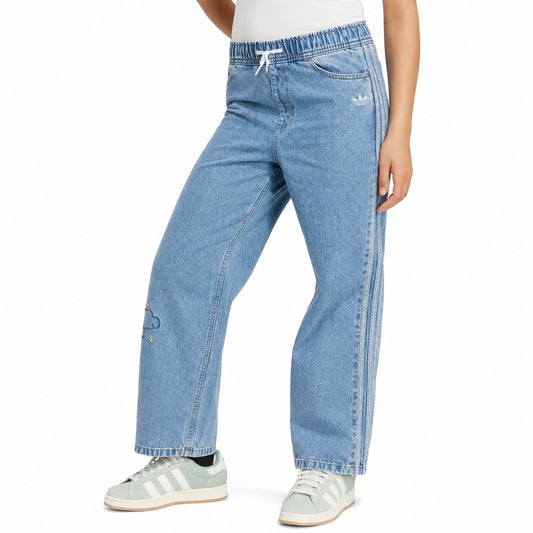 Adidas Lo Denim Pant Bambini Jeans Chiaro