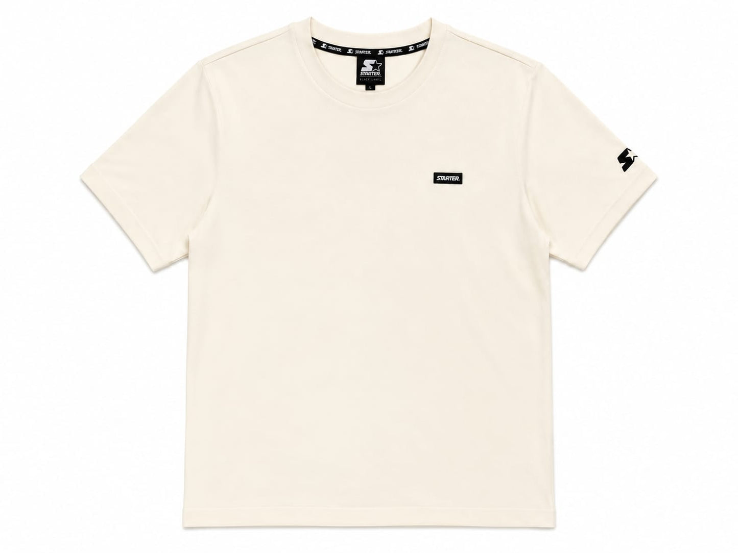 Starter T-Shirt Manica Corta Unisex Crema 74571
