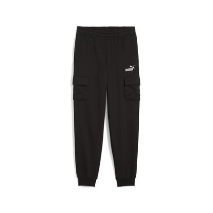PUMA ESS NO. 1 LOGO CARGO PANTS FL B BLACK 684924-01