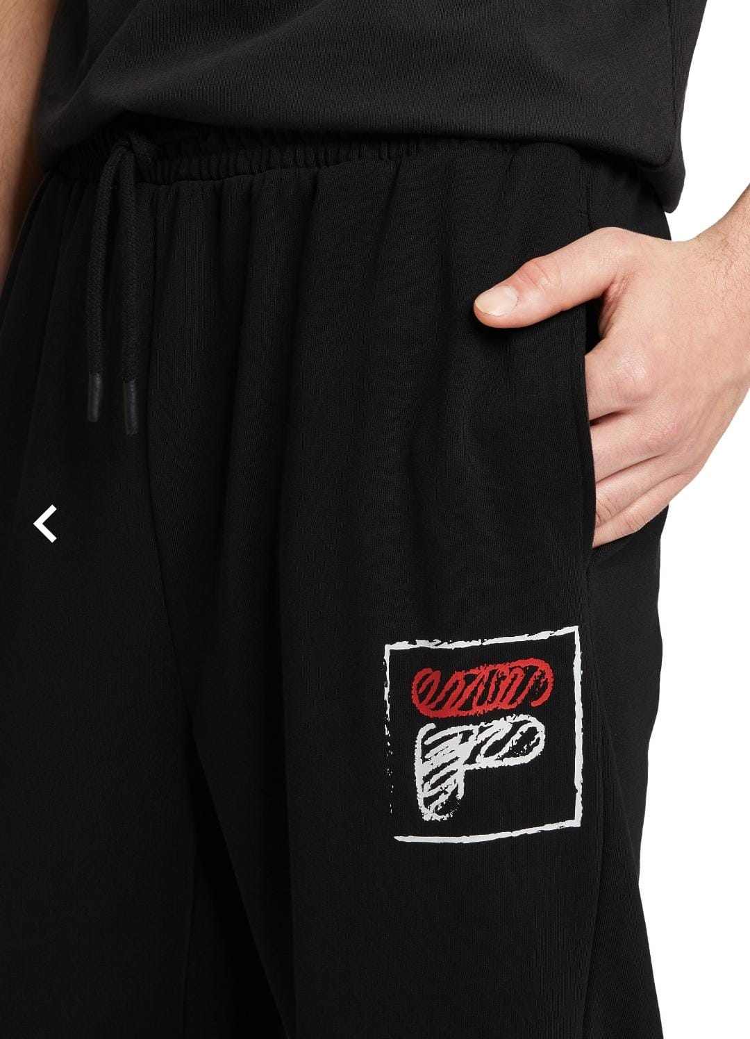 FILA LUTON TRACK PANTS BLACK FAM0694-80010