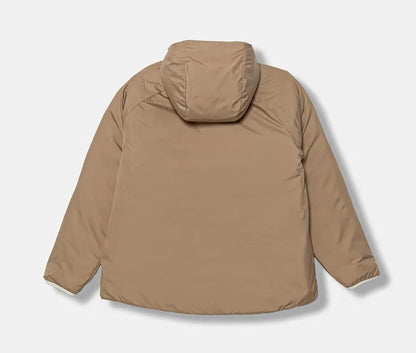 THE NORTH FACE G REVERSIBLE PERRITO HOODED JACKET WHITE DUNE NF0A88UEQLI1