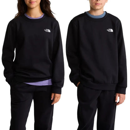 THE NORTH FACE NTF TEEN EVOLUTION SIMPLE DOME CREW TNF BLACK NF0A8ESMJK31