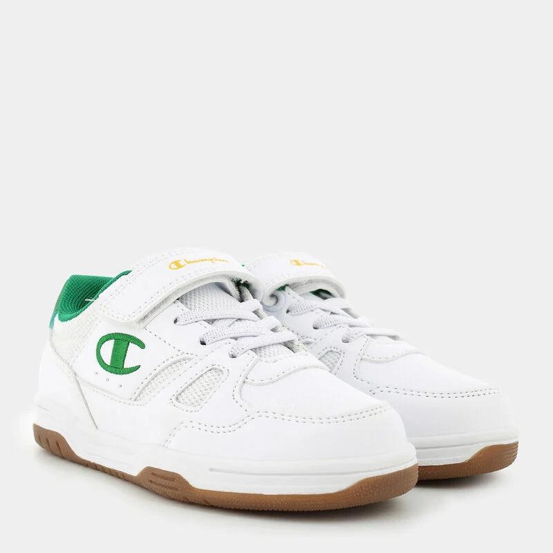 CHAMPION CLY 87 B PS LOW CUT SHOE WHT/GFD/LCO/GUM S32971-WW004