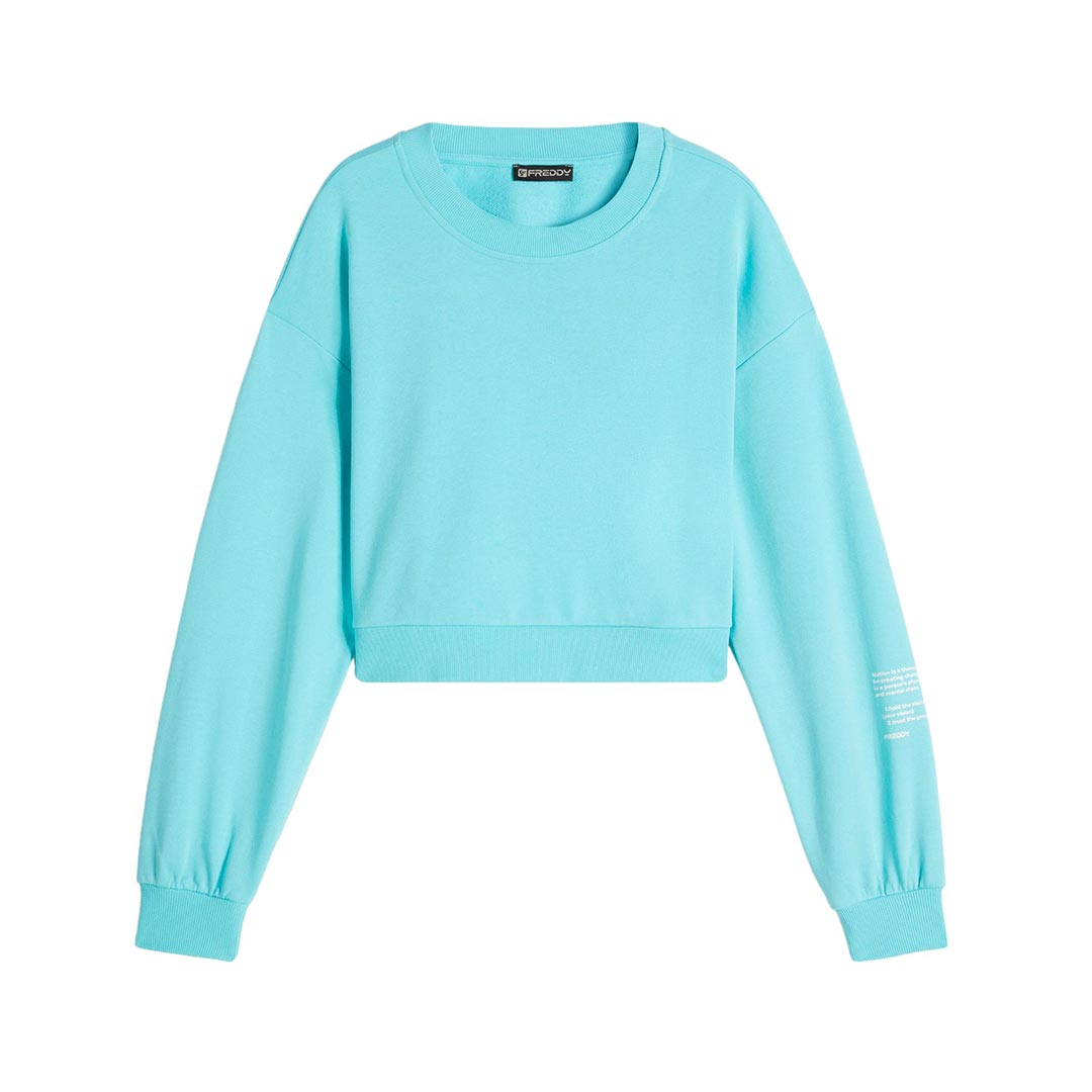 FREDDY FRE FELPA BLUE RADIANCE S4WMCS3-C68