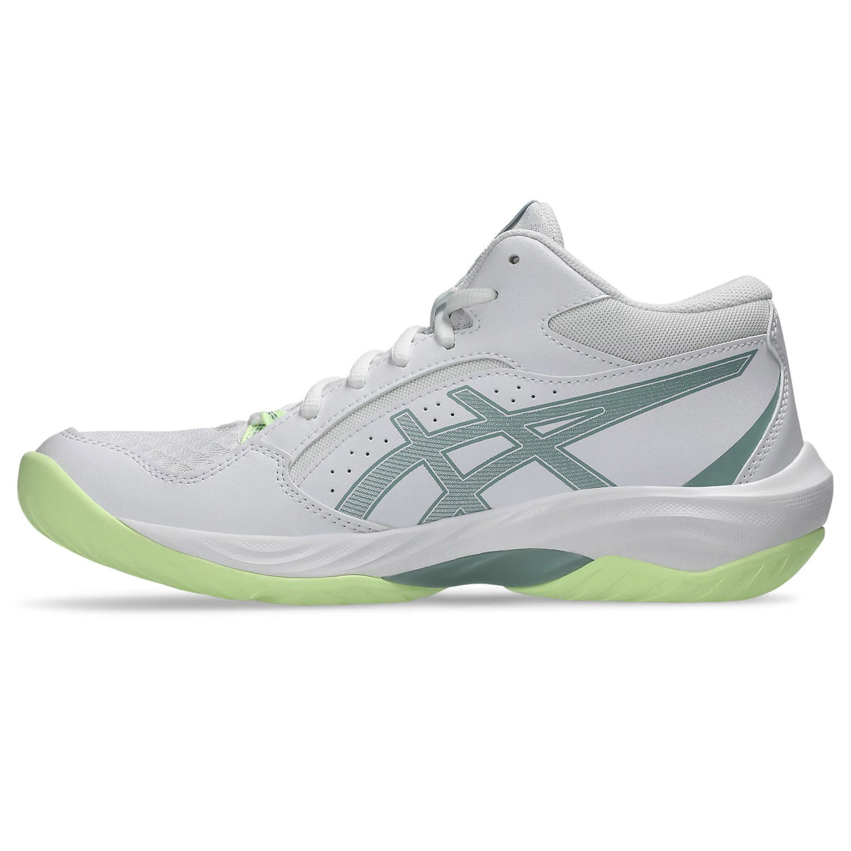 Asics Scarpe da Pallavolo e Indoor Donna Asics Gel-task Mt 5 (1072A134-100) – White/Illuminate Yellow 1072A134-100 – foto 2