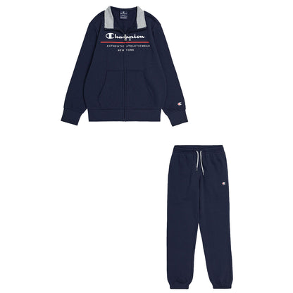 CHAMPION FULL ZIP SUIT NNY/NNY/OXGM 306703-BS501