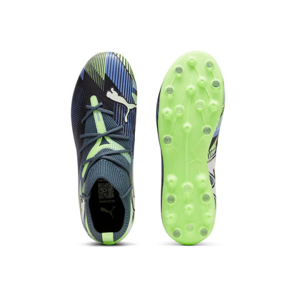PUMA FUTURE 7 MATCH MG JR GRAY SKIES-PUMA WHITE-FIZZY APPLE 107946-03