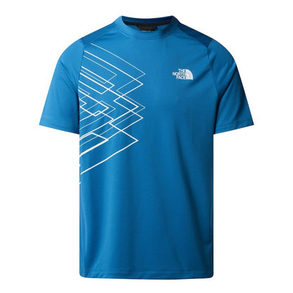 THE NORTH FACE M MA S/S TEE GRAPHIC ADRIATIC BLUE/ASPHALT G NF0A87JKXIJ1