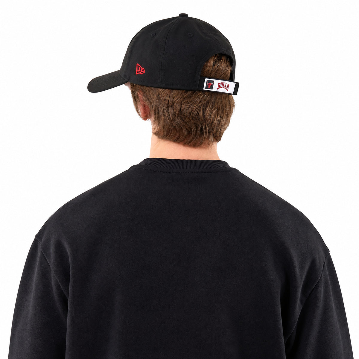 New Era Felpa Uomo Sportiva Nero Black S-XL 60897375
