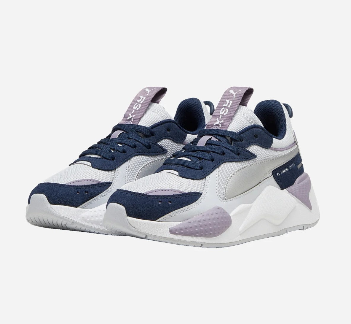 PUMA RS-X METALLIC JR SILVER MIST-PALE PLUM 391984-07