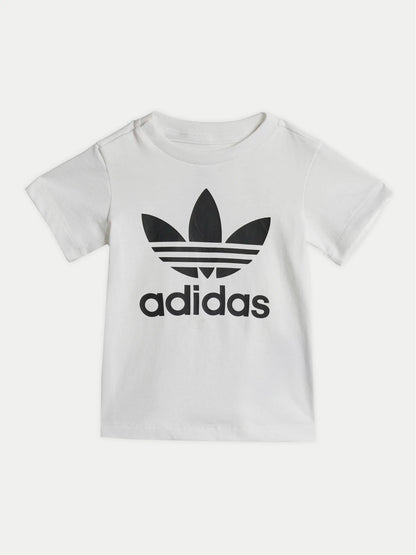 ADIDAS AOR SHORT TEE SET BLACK/WHITE JE0521