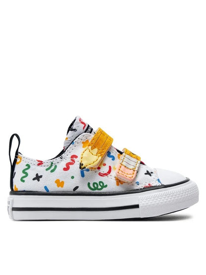 CONVERSE CTAS 2V OX WHITE/YELLOW/BLACK A07219C