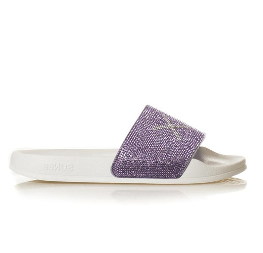 Sun68 GIRL'S SLIPPERS STRASS LOGO X36411-0124