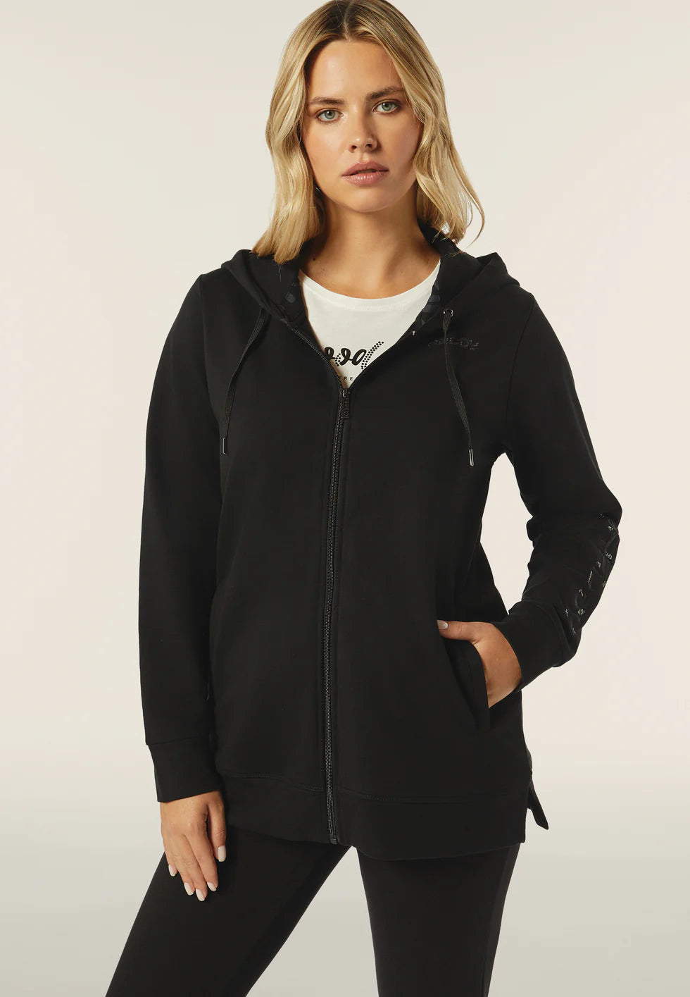 FREDDY FELPA CAPPUCCIO ZIP F4WCRS8-NFLO73