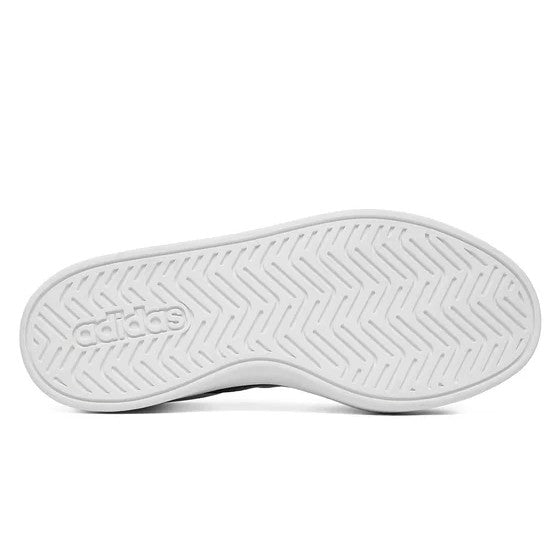 Adidas Grand Court 3.0 Junior JP9365 – Bianco/Nero, scarpe unisex bambino in ecopelle, scarpe bimbo per tempo libero da abbinare a jeans e tute casual