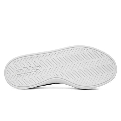 Adidas Grand Court 3.0 Junior JP9365 – Bianco/Nero, scarpe unisex bambino in ecopelle, scarpe bimbo per tempo libero da abbinare a jeans e tute casual