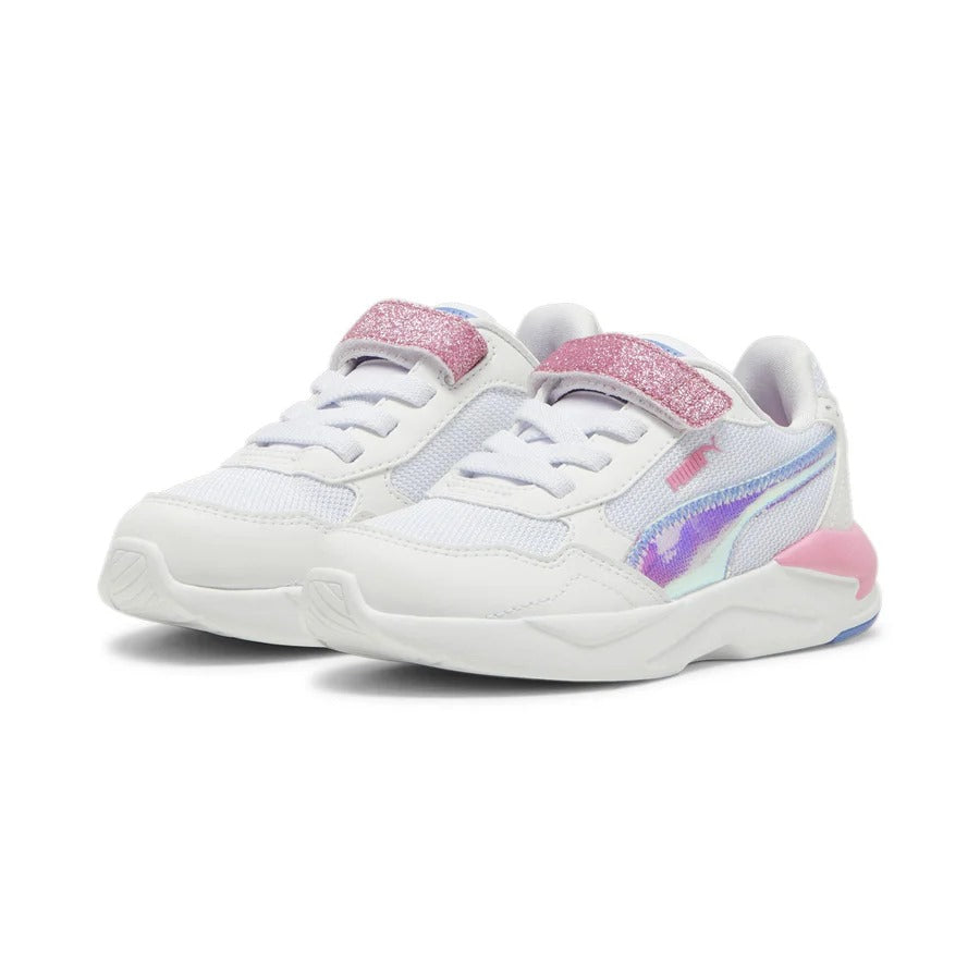 PUMA X-RAY SPEED LITE DEEP DIVE AC+ INF WHITE-BLUE SKIES-FAST PINK 396568-01