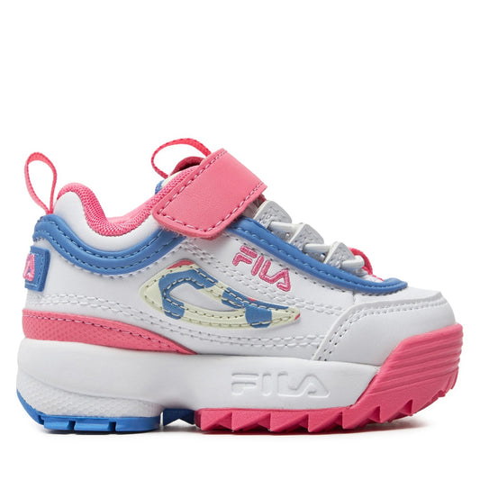 FILA DISRUPTOR E CB TDL WHITE-PINK LEMONADE FFK0034-13306