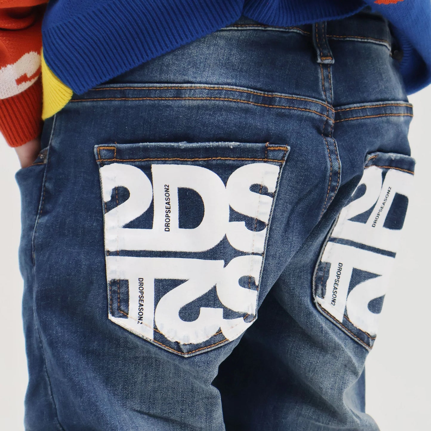 DS2 JEANS 99% COTONE 1% EA VARIANTE UNICA FW25K005