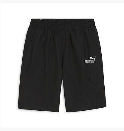 PUMA ESS WOVEN CARGO SHORTS 9'' BLACK 679731-01