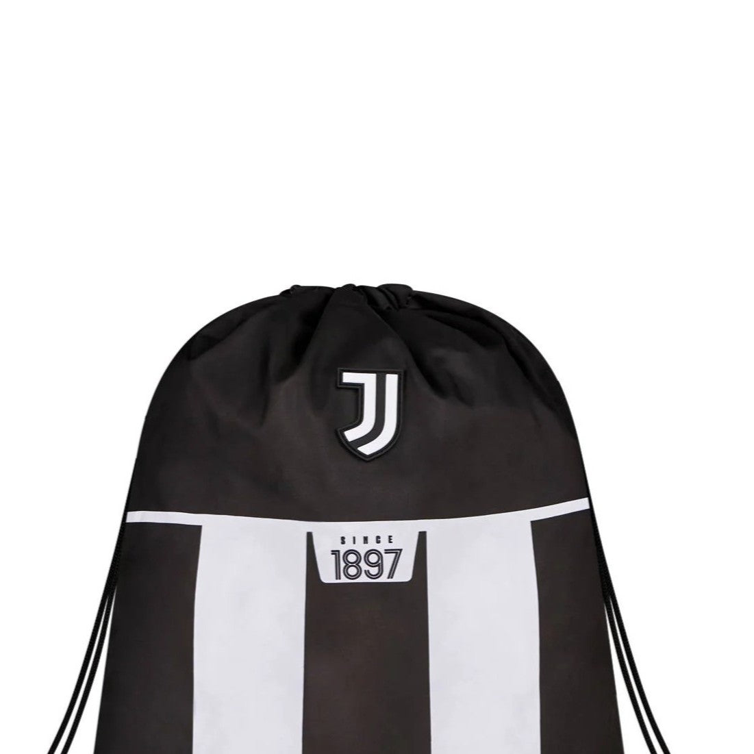 Juventus Sacca Easy Zaino a Sacca Ufficiale Juventus FC in Poliestere Bianco Nero per Sport Palestra Calcio e Scuola Idea Regalo Tifosi 30B602610