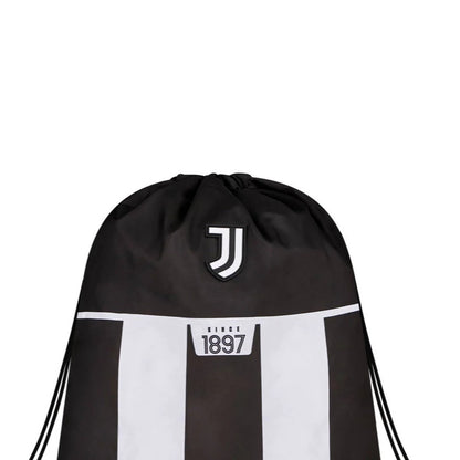 Juventus Sacca Easy Zaino a Sacca Ufficiale Juventus FC in Poliestere Bianco Nero per Sport Palestra Calcio e Scuola Idea Regalo Tifosi 30B602610