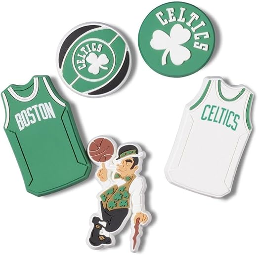 Crocs NBA Boston Celtics 5Pck 3689-JIB-UCOL