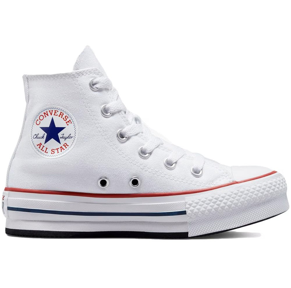 CONVERSE CTAS EVA LIFT HI WHITE/GARNET/NAVY 372860C