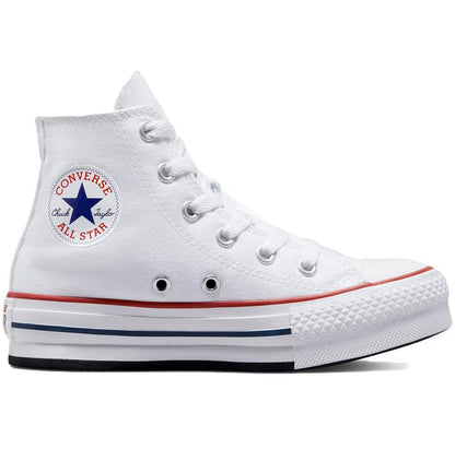 CONVERSE CTAS EVA LIFT HI WHITE/GARNET/NAVY 372860C