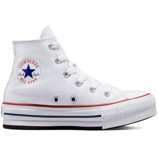 CONVERSE CTAS EVA LIFT HI WHITE/GARNET/NAVY 372860C
