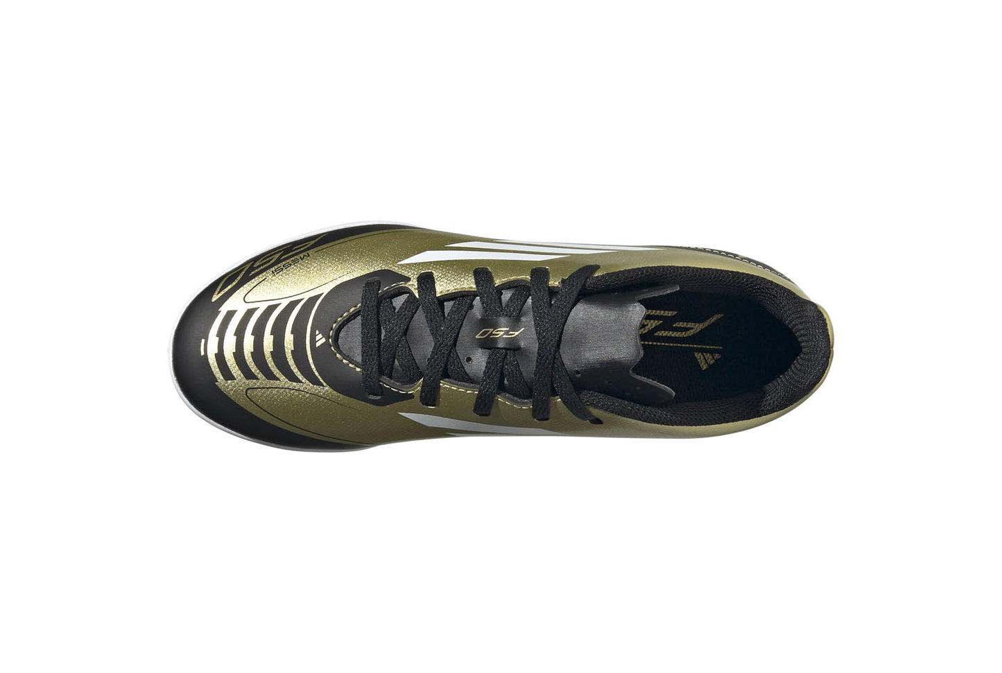 ADIDAS F50 CLUB TF J MESSI GOLDMT/FTWWHT/CBLACK IG9297