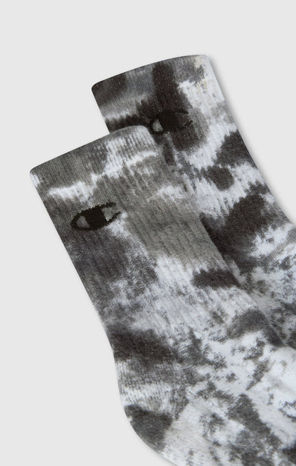 CHAMPION CMP 2PK CREW SOCKS WHT/NBK/FGY/IWT/RSBR/SPKH U20154-WW001