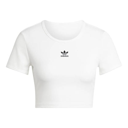 ADIDAS AOR ESS RIB TEE WHITE JC9026