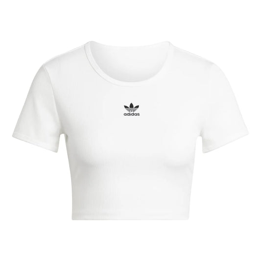 ADIDAS AOR ESS RIB TEE WHITE JC9026