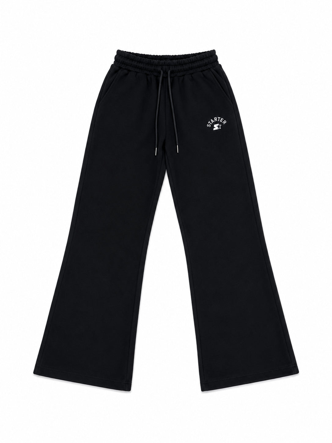 Starter Pantaloni neri donna eleganti a palazzo, vestibilità ampia, comodi, moderni e versatili 41266 ST