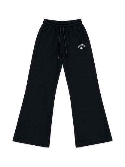 Starter Pantaloni neri donna eleganti a palazzo, vestibilità ampia, comodi, moderni e versatili 41266 ST
