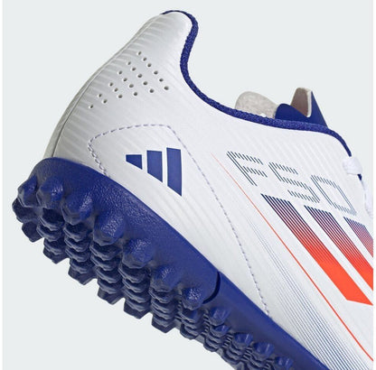ADIDAS F50 CLUB TF J FTWWHT/SOLRED/LUCBLU IF1391