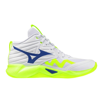 Mizuno Wave Momentum Pro Mid Pallavolo Unisex Bianco