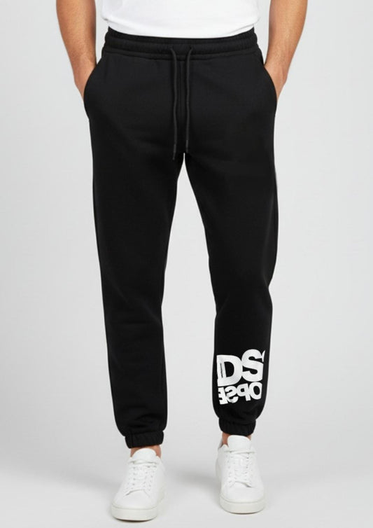 DS2 PANTALONE 100% COTONE NERO FW252110