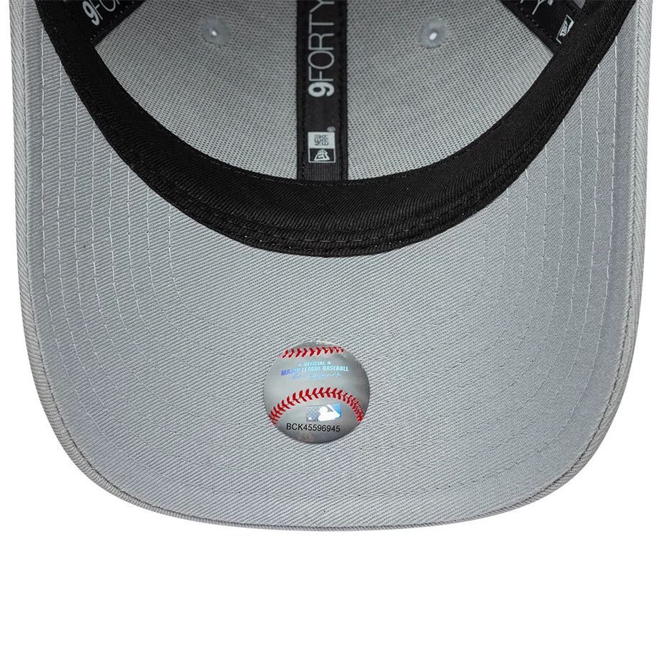 New Era 9FORTY LA Cappellino da Baseball Bambino Ragazzo Unisex con Visiera in Cotone Grigio Youth 60915879
